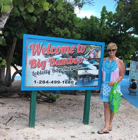 Lori McCann on vacation during Governor Little’s Covid Lockdowns.