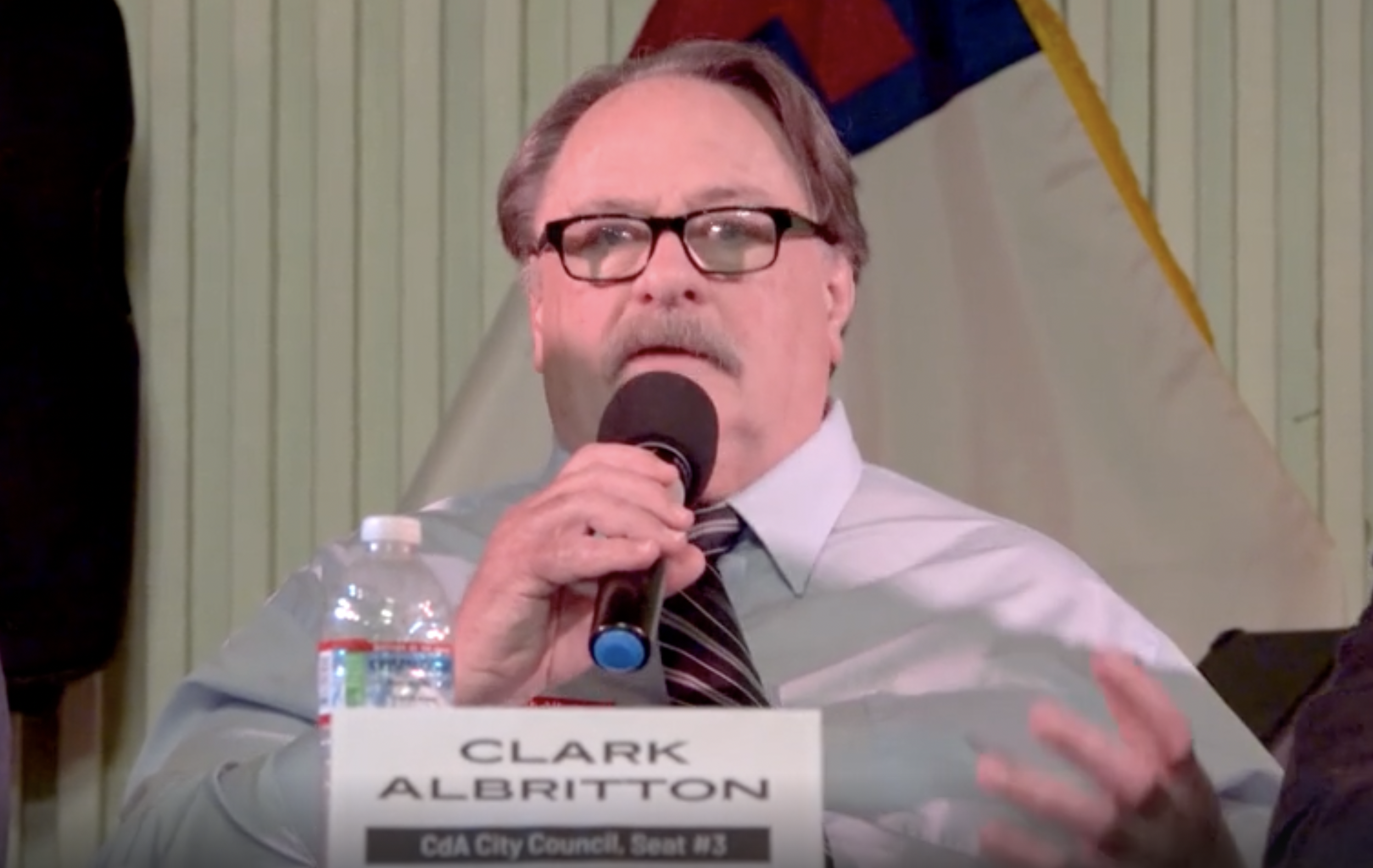 Conservative Coeur d’Alene city council challenger Clark Albritton says health consequences have “to come first” when considering 5G.